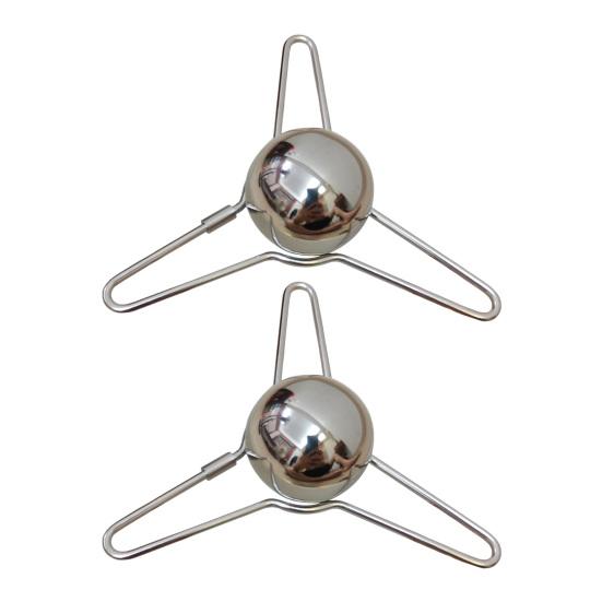 Stainless Steel Drink Chiller Espresso Freezing Ball Espresso Chilling Ball Coffee Cup Cooler Beverage Chilling Accessory