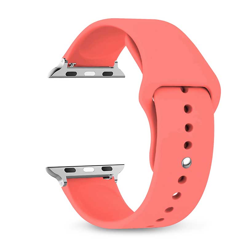 Silicone Band For Watch Strap 44mm 45mm 40mm 41mm 42-38mm 45 Mm Sport Bracelet Iwatch Series 8 7 6 5 4 3 SE 9 Ultra 2 49mm