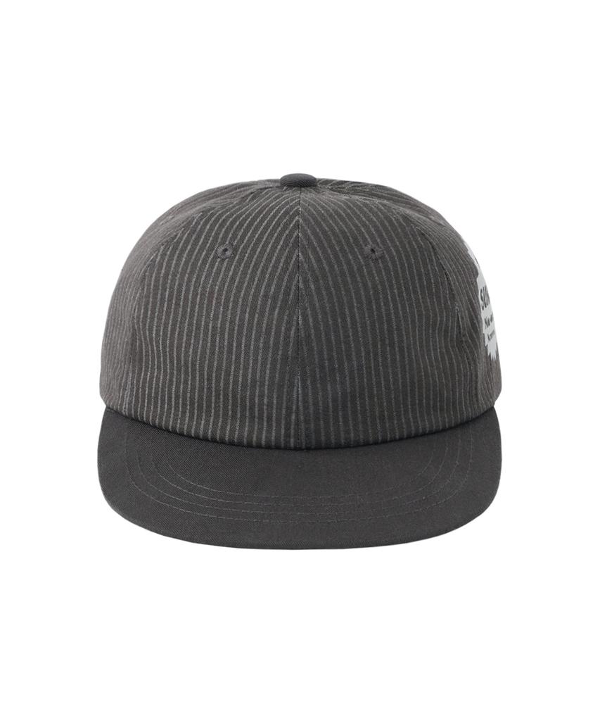 Sseonegteu Striped 2Tone Cap - Charcoal
