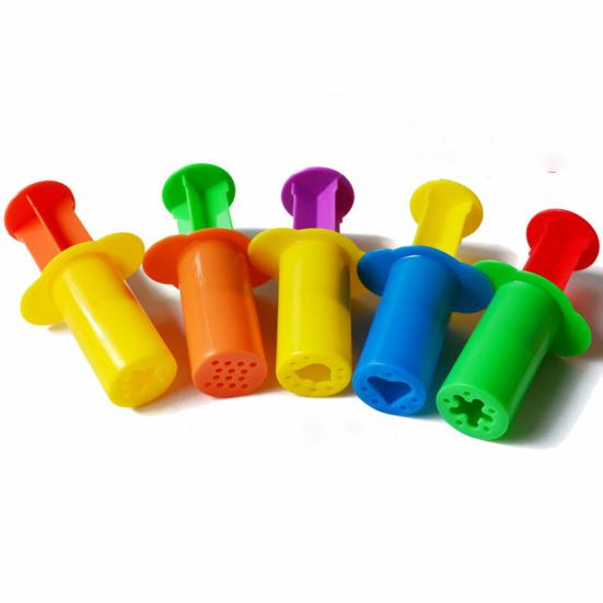 5-teilige Teig-Extruder-Werkzeuge, einfach zu bedienende DIY-Handarbeit, lange Lebensdauer, einfache Bedienung, Ton-Werkzeuge