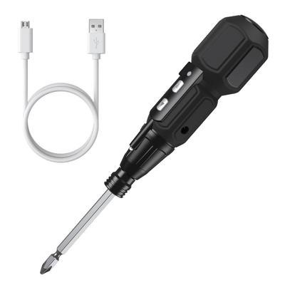 3.6V Electric Screwdriver with LED Light Cordless Mini Home Screwdriver USB Rechargeable Portable Power Screw Driver