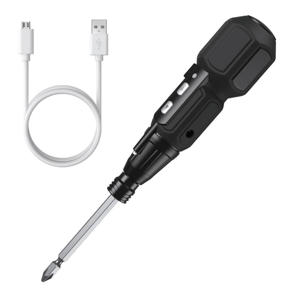 Cordless Electric Screwdriver with LED Light Power Screw Driver For Household