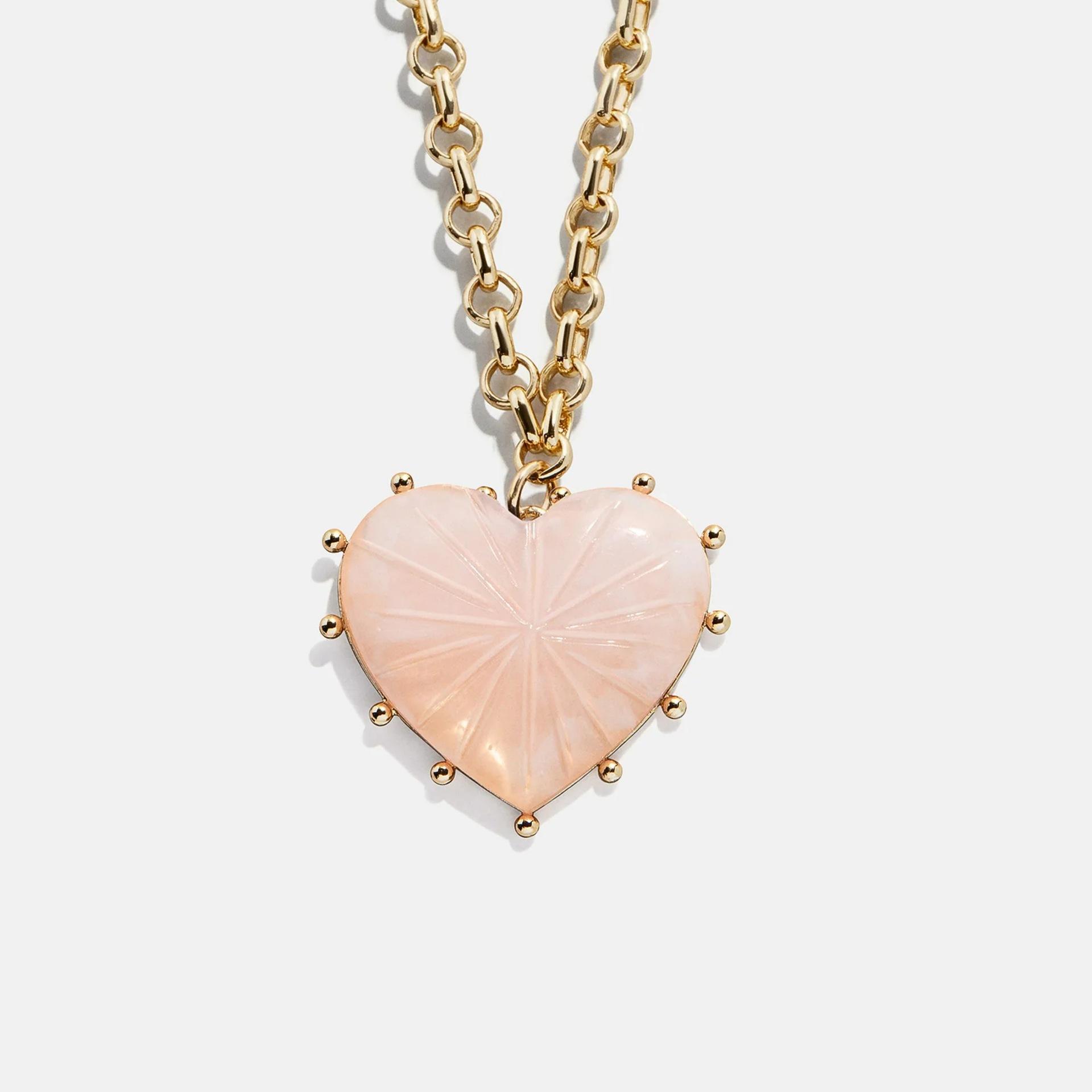 

Wind Versatile Drip Oil Love Design Pendant Clavicle Chain Small Fresh Necklace Jewelry Women