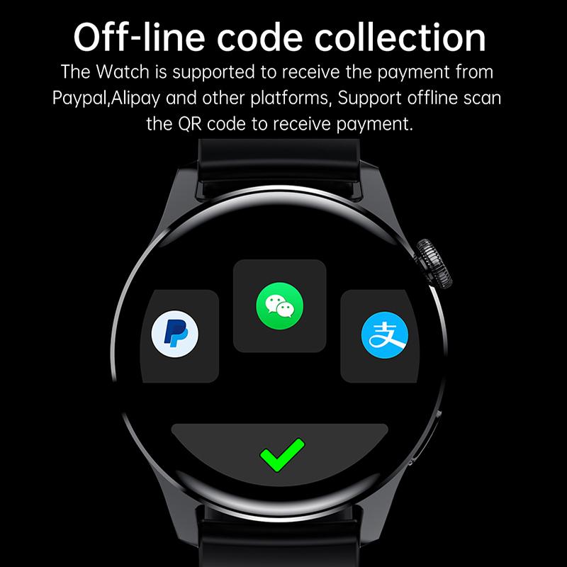 Luksusowy Smartwatch Męski Lokalizator GPS Zegarek Fitness Wodoodporny Sportowy na Nadgarstek Inteligentne Smartwatche Dla Kobiet Xiaomi