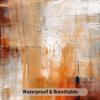 Rust Texture Shower Curtain Brown Orange Gray Abstract Design Industrial Chic Decor Waterproof Bath Linen Artistic Home Decor