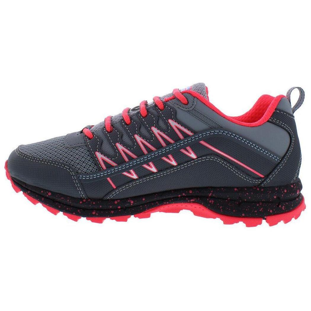 

New FILA Abrasion Resistant Breathable Low Top Casual Running Shoes Women s Black Red 5JM01568-262 37.5