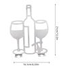 Wine Glass Racks For Wall Wine Bottle Holder Wall Mounted Wine Rack Rustic Wine Bottle Glass Floating Shelves For Home Bar