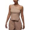 Tank Tops Women's Khaki Moderate FN5799-244