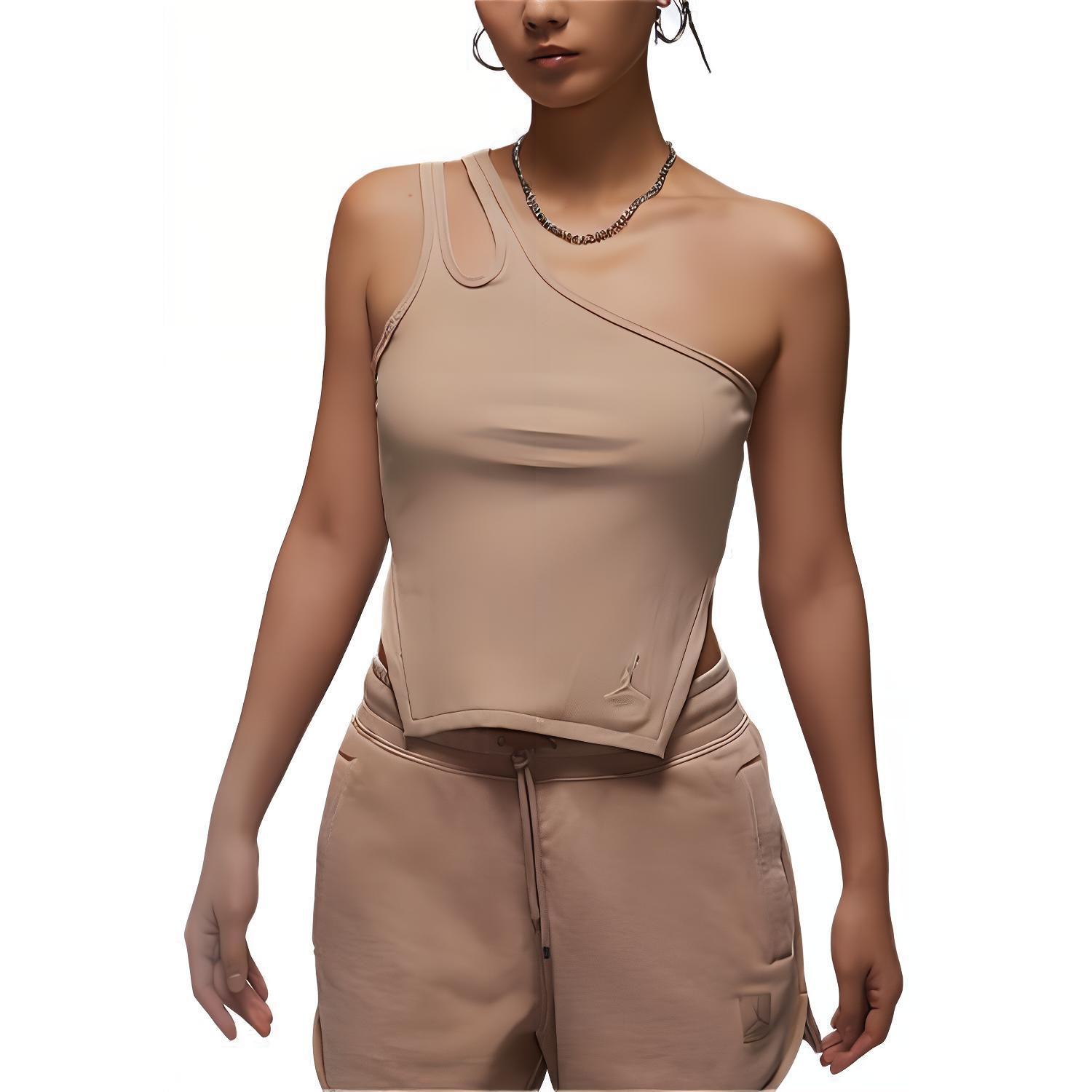 Jordan Tank Tops Women s Khaki Moderate FN5799-244 M