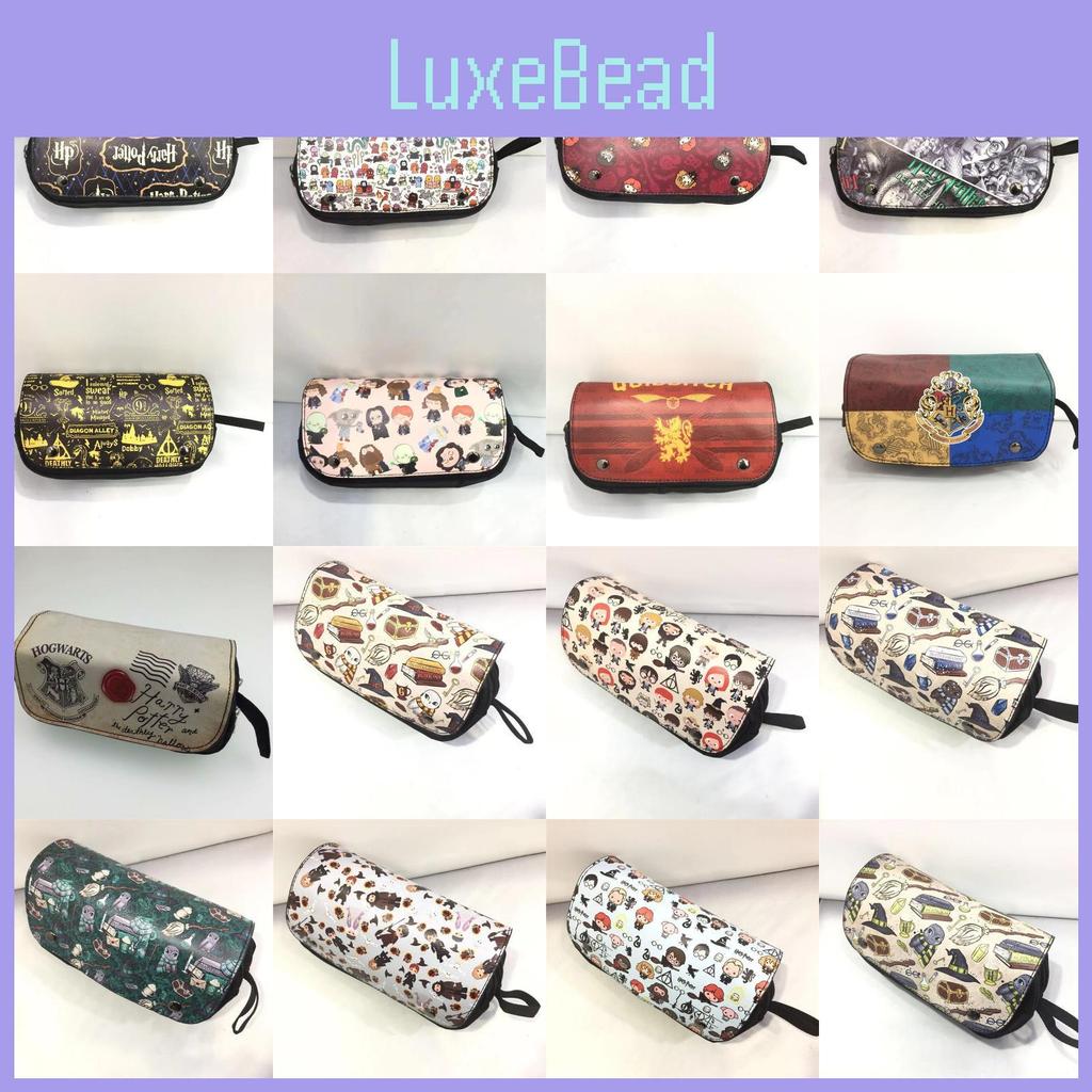 Harry Potter Zip Wallet Men Women Pu Leather Animal Pattern Card Compartments