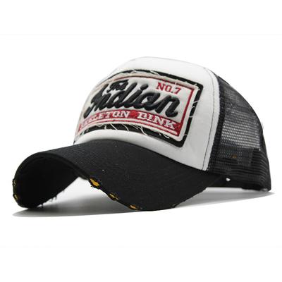 Outdoor Embroidery Camouflage Baseball Hat Sunscreen Men'S Net Hat A Military