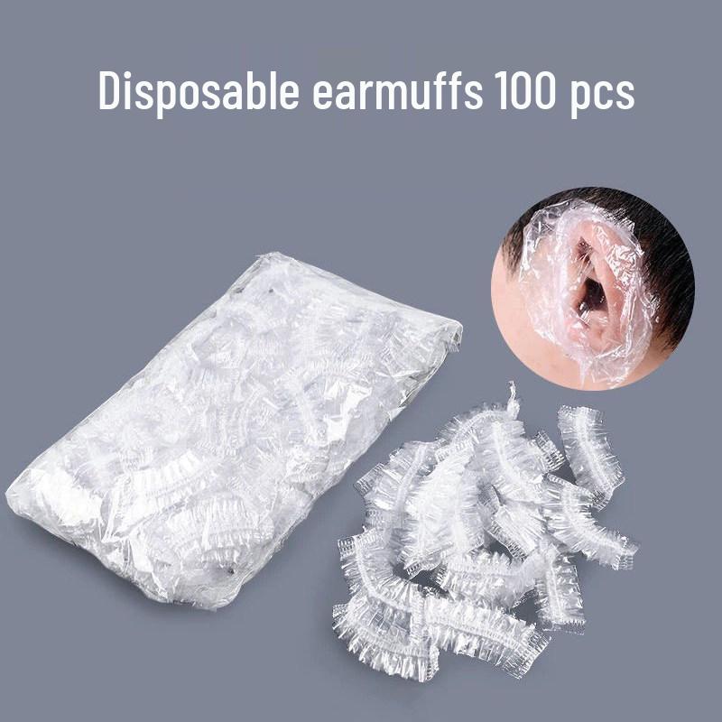 Waterproof Disposable Ear Covers for Hairdyeing, Hairdressing, and Shampoo Protection