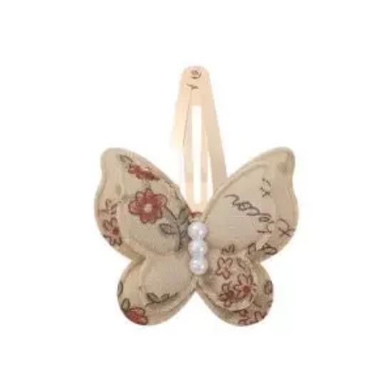 40 Style Butterfly Hair Clips Print Alloy Hairpin Simulated Pearl Bow Hair Clip Kids Hairbangs Diy Korean Accessories