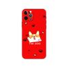 Pies Corgi słodkie zwierzę Kreskówka etui na telefon dla iphone 5 2020se 6 6s 7 8 plus x 10 XR XS 11 12 13 mini pro MAX czarny pokrowiec na tył z tpu