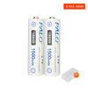 PALO 18650 1500 mAh Akku 3,7 V 18650 Lithium Li-Ion wiederaufladbarer Spitzkopf-Akku 18650 für Taschenlampen-Akku
