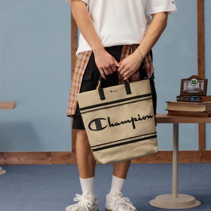 Champion Logo Tote Bag Unisex Tote Bags U5DACPU02