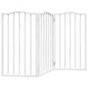 Vidaxl Foldable Pet Safety Gate, 3 Panels, White, 150Cm