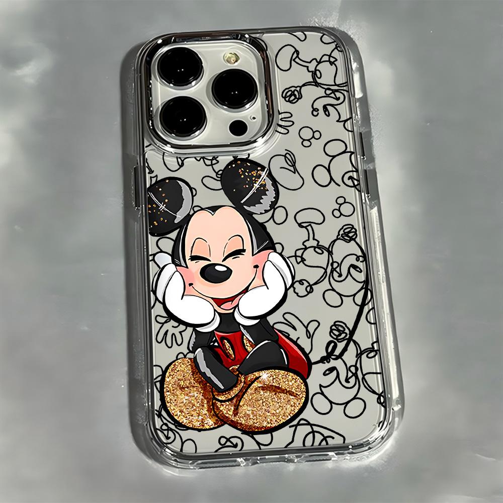 Graffiti M-Mickey Minnies Phone Case for Xiaomi Redmi Note A5 A3 15 14 13 14c 13c 12 11 10 9 Pro Plus 4G 5G Transparent Cover