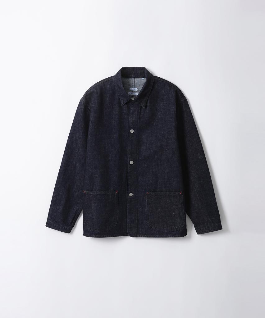 Wouldbe Selvedge Denim Work Jacket (Indigo One Wash)