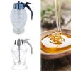 Honey Dispenser with Stand Honey Container No Drip Olive Oil Dispenser Bottle for Home Kitchen Storing Honey and Syrup
