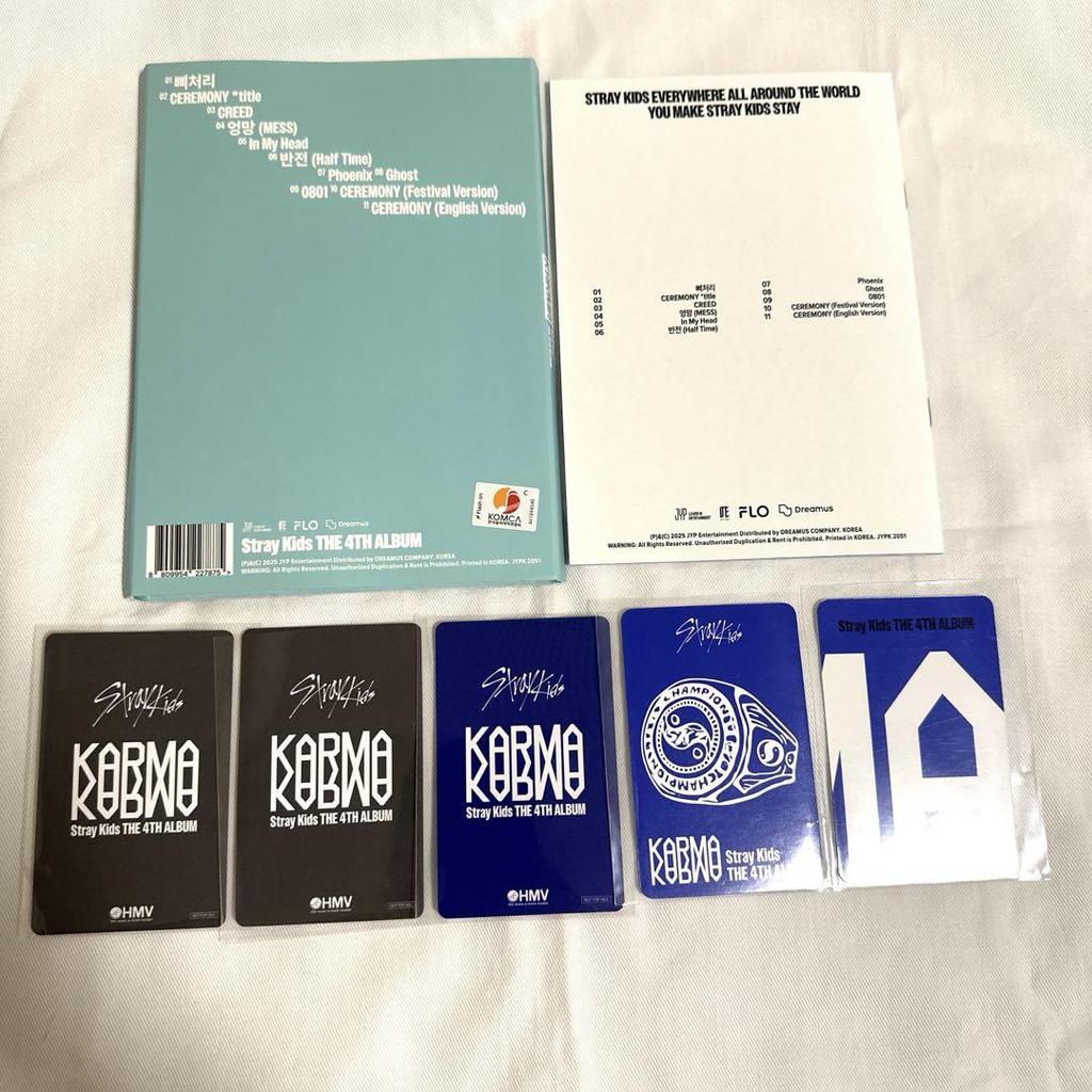 [USED] SKZ KARMA Accordion ver. Hyunjin SKZ