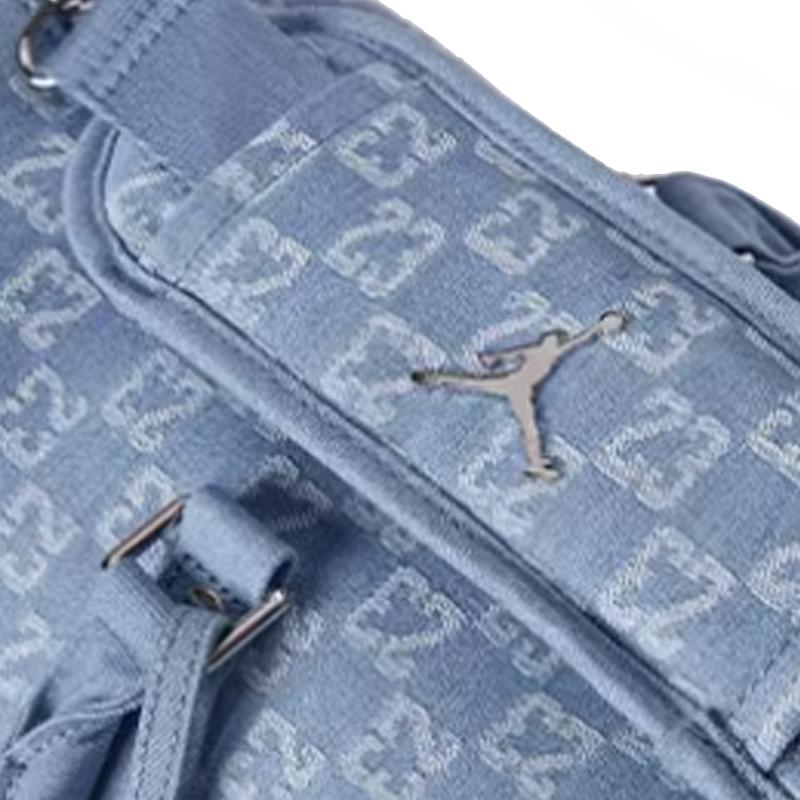 Jordan Denim Travel Bag 25L Unisex Blue Jordan II6429-432