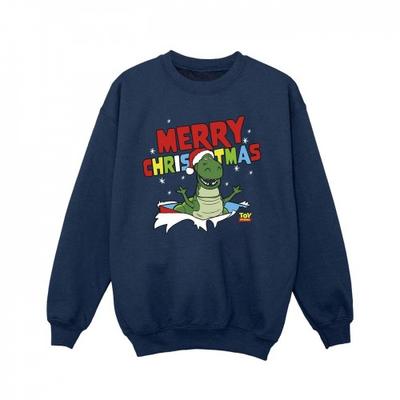 Toy Story Rex Christmas Burst Sweatshirt für Mädchen
