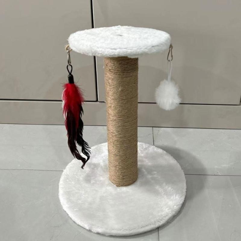 Sisal Cats Play Structure Cats Tree Scratching Post Indoor Cats Playgrounds Pet Supply for Indoor Cats