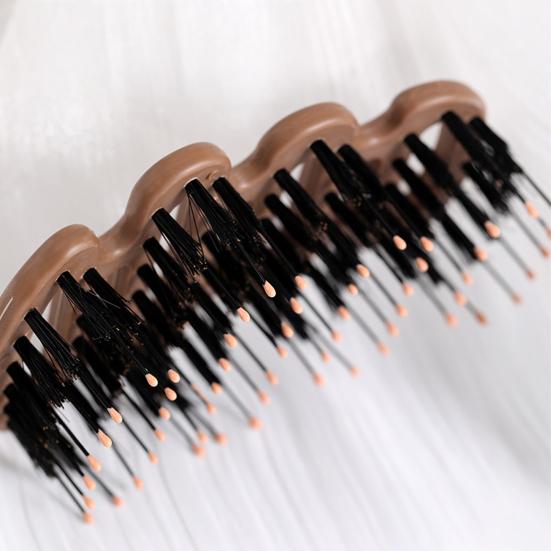 1/2/3Pcs Boar Bristle Hair Care Comb Reduces Frizz Static Scalp Massage Brush Scalp Nourishing Hair Comb
