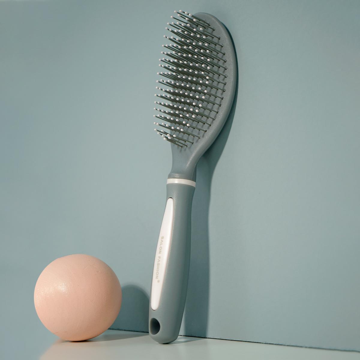 

Hair Brush Detangling Scalp Massage Hair Comb Detangle Hairbrush for Styling Curly Hairdressing Salon Care Tool Round Comb