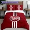 3pcs Duvet Cover Set (1*Duvet Cover + 2*Pillowcase, Without Core),football team.C Print Bedding Set, Bedroom Decor, All‑Season, Birthday Gift