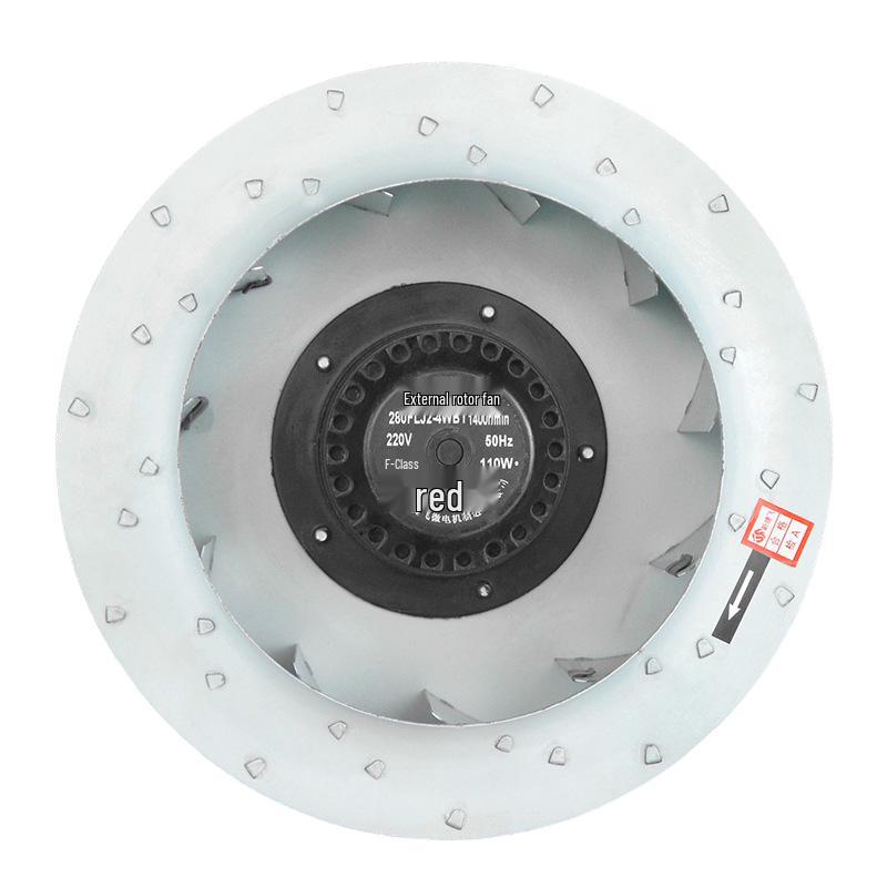 280FLJ2-4WBT External Rotor Fan with Pure Copper Core and Frequency Conversion for Servo Motor Cooling