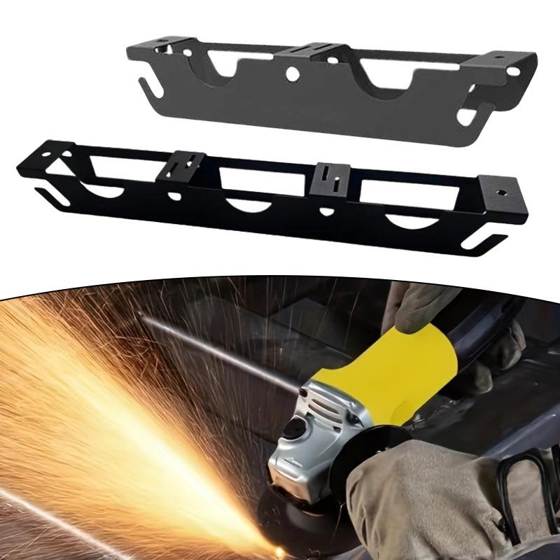 Winkelschleifer-Aufbewahrungsregal, platzsparender Schleiferständer mit Kabelaufhänger, Winkelschleifer-Rack, stabiler Poliererhalter