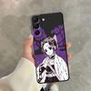 Japan Anime Kurama Dämon Slayer Fall für Samsung Galaxy S21 S23 Ultra 5g S8 S7 S10e S20 Fe S22 plus S10 S9 Schwarz Soft Cover