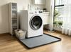 32"x30" Silicone Anti-Vibration Washing Machine Mat for Floor Protection