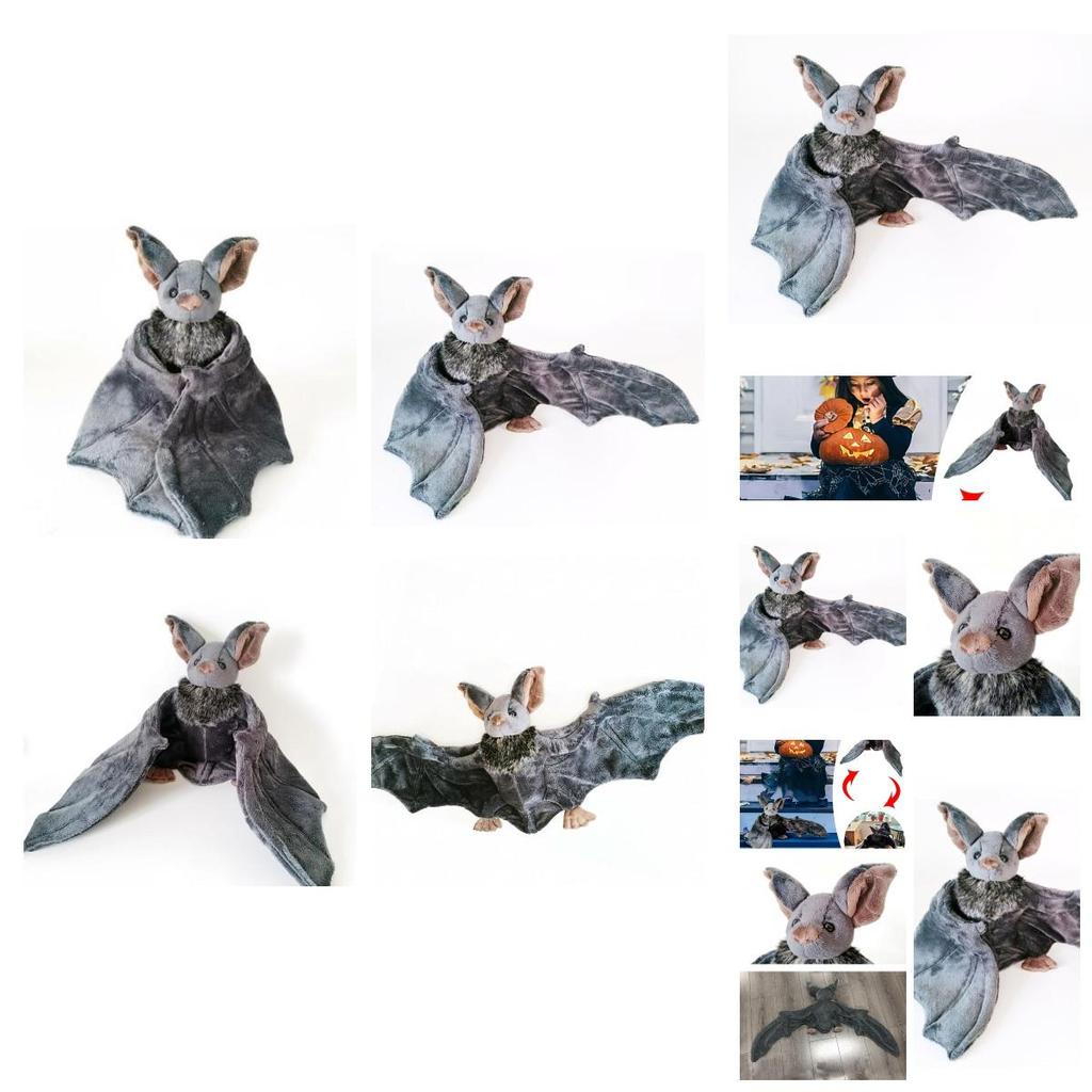Halloween Cartoon Bat Soft Plush Doll For Children And Adults Perfect Holiday Gift!