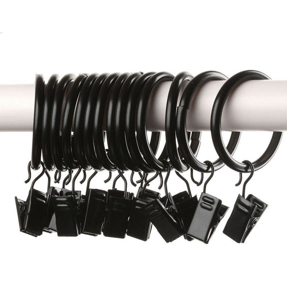 Accessories Stainless Steel Roman Hook Curtain Rings Clamp Curtain Curtain Hook Curtain Clips