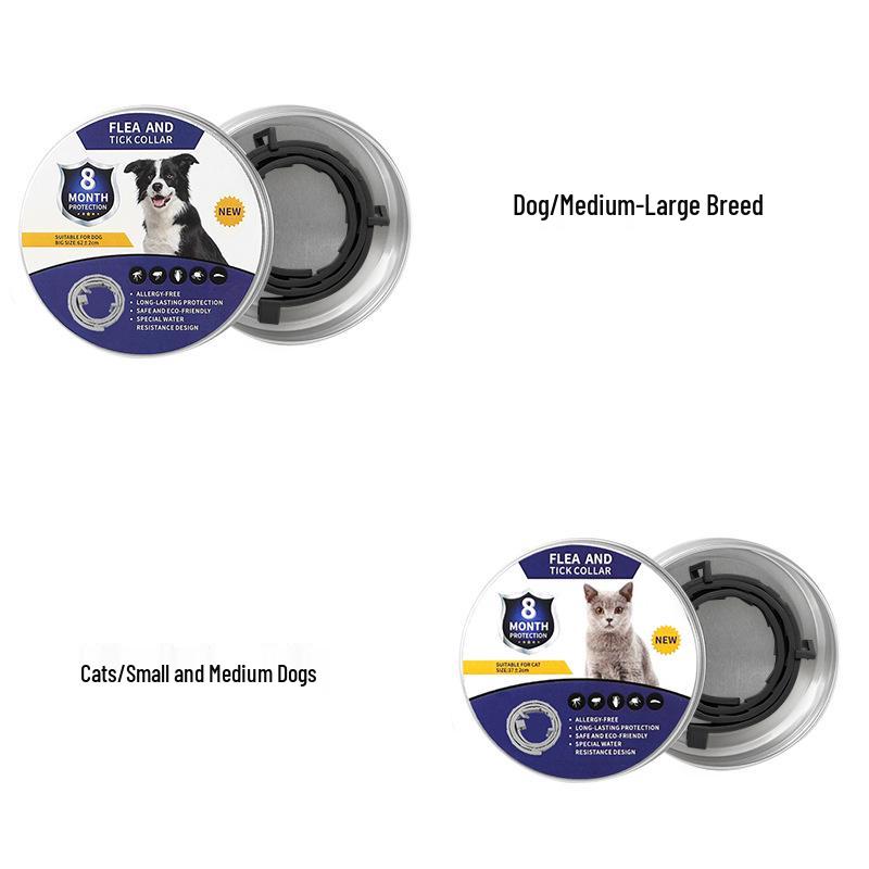 Verstellbares nicht-repellierendes Haustierhalsband für Hunde und Katzen