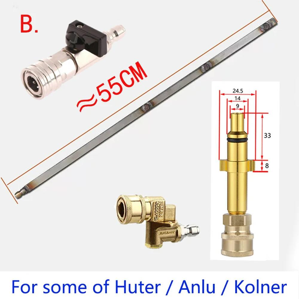 Heavy-Duty Vehicle Water Tank Removal-Free Radiator Condenser Cleaning Tool Water and Steam Dual-Use With 1/4 for Large Trucks