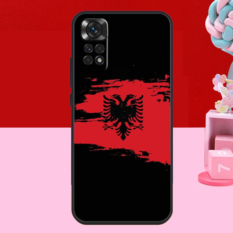 

Albanian Flag Case For Xiaomi Redmi Note 14 13 12 10 11 15 Pro Plus Redmi 15 C 10C 12C 13C 14C Soft Cover Redmi Note 10 4G