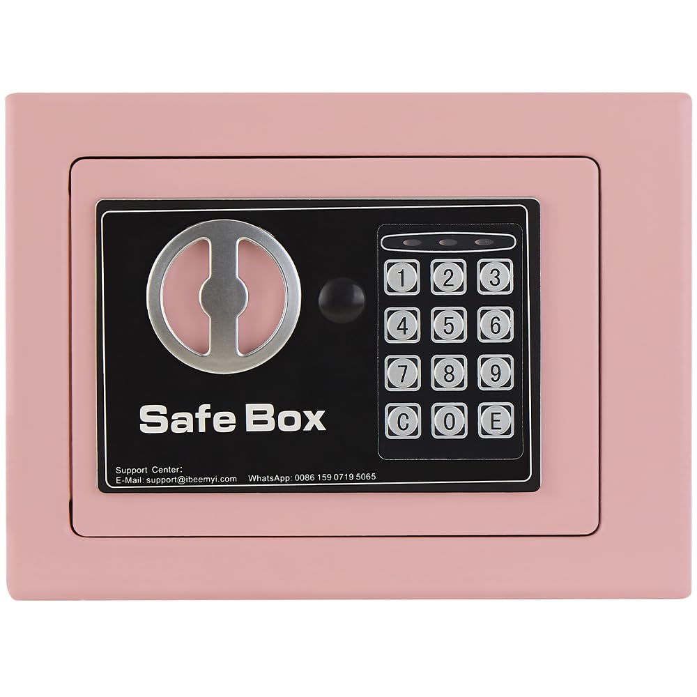 Compact Home Security Fits A4 Files Includes Emergency Battery Floor or Wall Includes Emergency Suitable for Offices and Includes Japanese Instruction