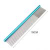Light Aluminum Pet Comb 6 Colors Optional Professional Dog Grooming Comb Puppy Cleaning Hair Trimmer Brush Pet Accessories