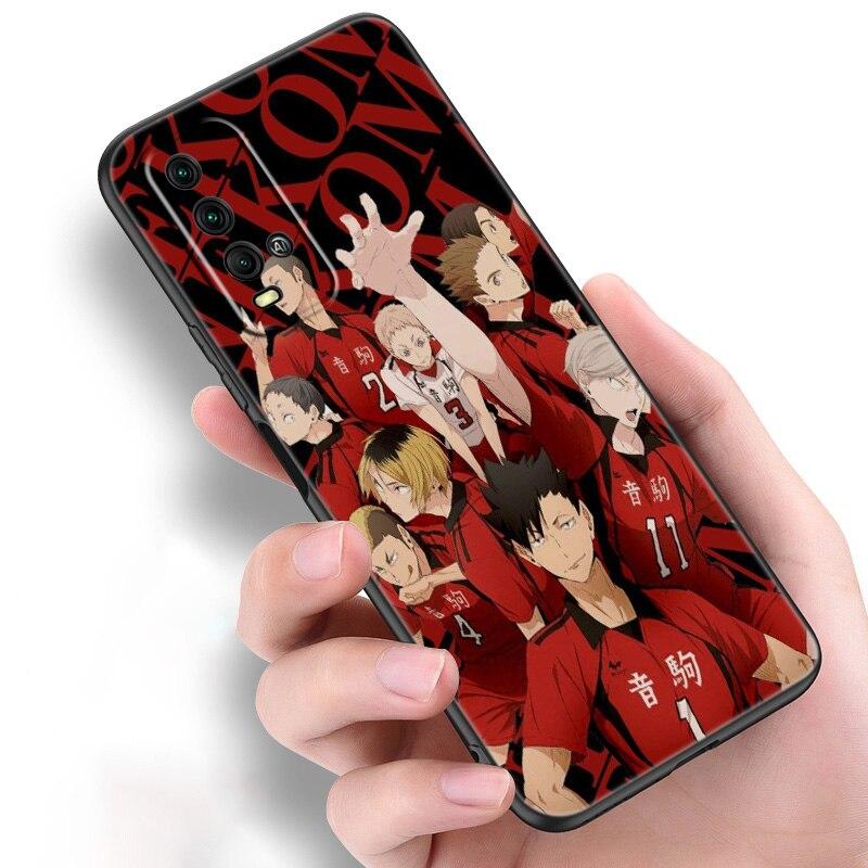 

Kozume Kenma Haikyuu аниме силиконовый чехол для телефона для Xiaomi Redmi Note 11 10 9 8 Pro 11T 10T 10S 9S 8T 9 9A 9C 9T черный мягкий чехол Redmi Note 11 Pro