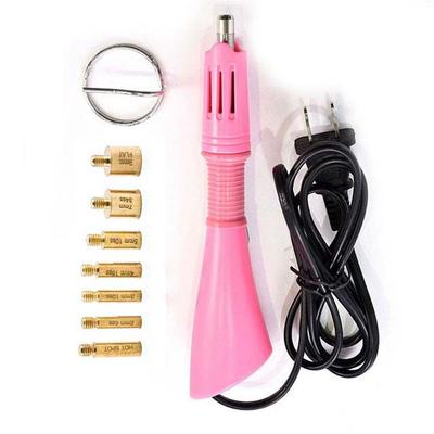 9pcs Ergonomic Hot-fix Rhinestone Applicator US/EU Plug In DIY Inlay Rhinestones Tool High Quality Handheld