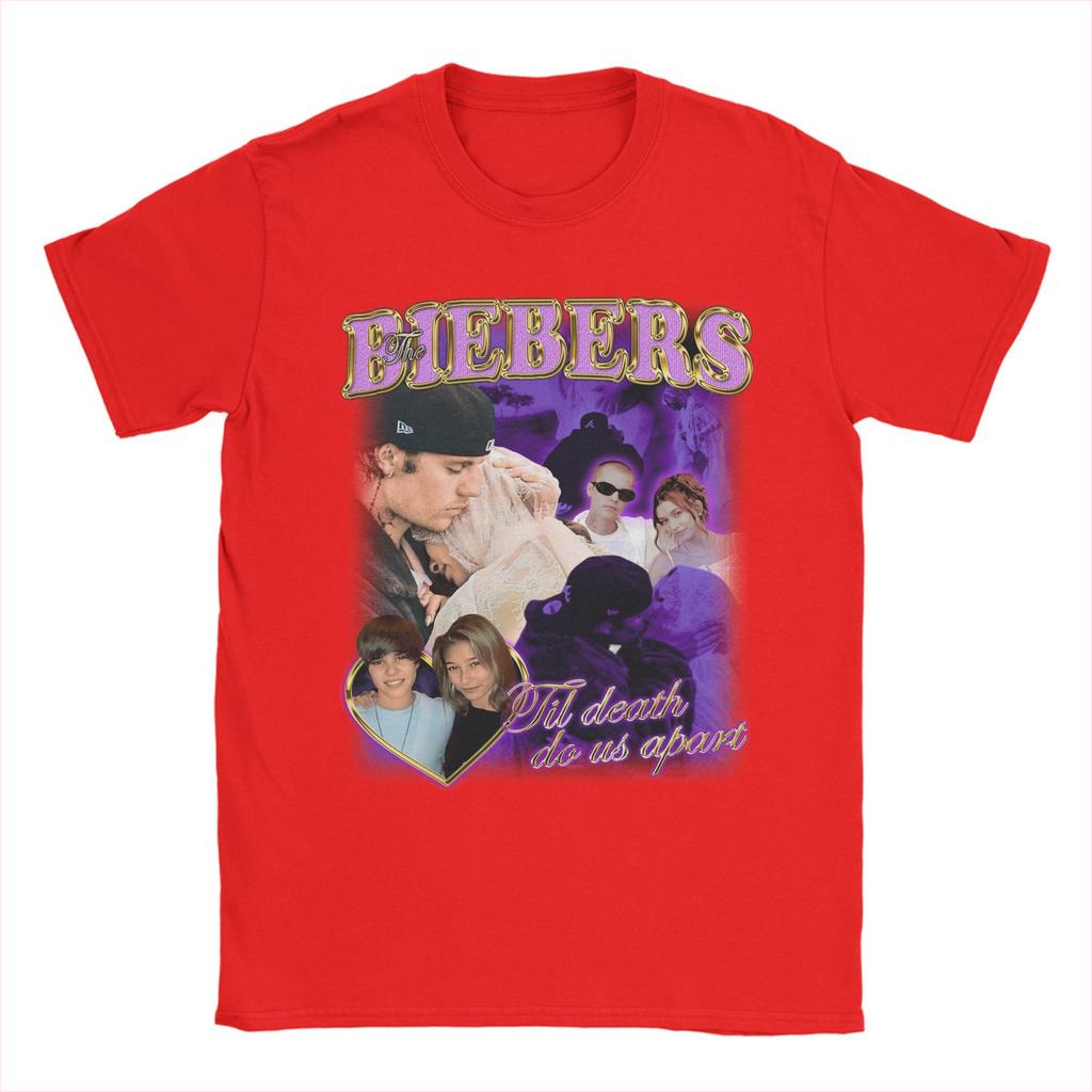 Justins Biebers T Shirts Men 100% Cotton Casual T-Shirts Crew Neck Tee Shirt Short Sleeve Tops Summer