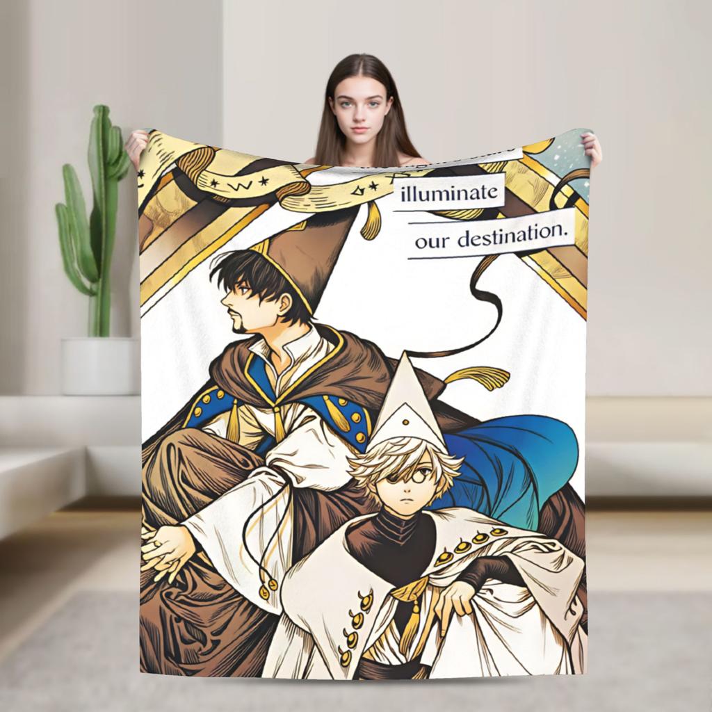 Witch Hat Atelier Blanket Decorative Flannel Bedding Throws For Couch Chair Warm Custom DIY Quality Bedspread Gift Idea