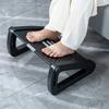 New Office Footstool with Adjustable Triangular Anti Warping Foot Pedal, Foot Pad, Home Foot Stool with Massage Roller