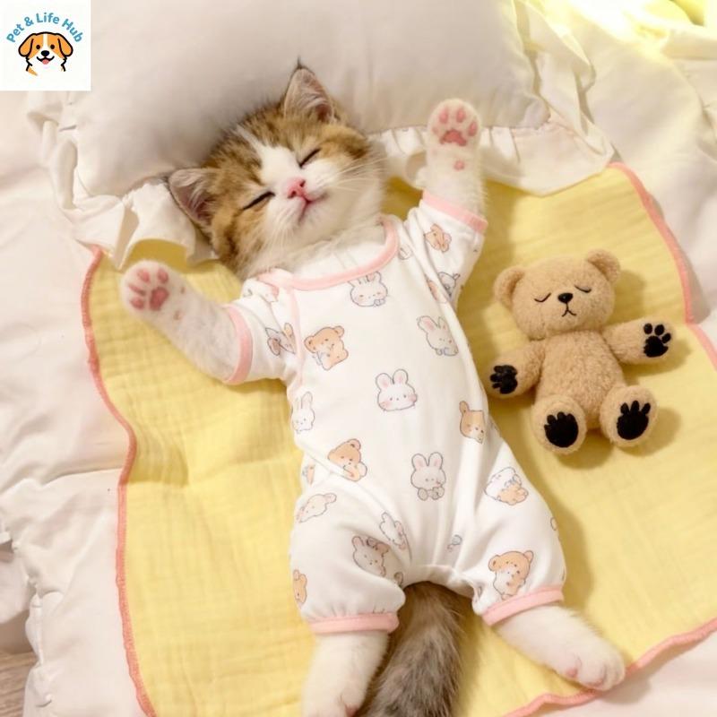 Pigiama caldo carino per cani e gatti nuovo comodo cuccioli a quattro zampe universale a prova di freddo pigiami per animali domestici prodotti per animali domestici
