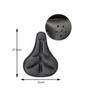 Exercise Bike Seat Cushion Ergonomic Indoor Cycling Saddle Cover Non-Slip