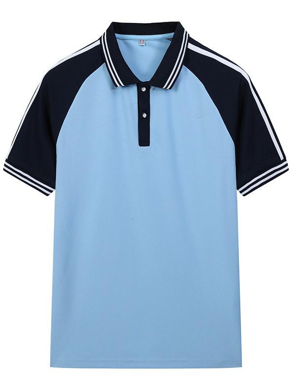 Summer Short-Sleeve School Uniforms for Primary & Middle School Students, Boys & Girls, Junior High & High School, College Style Class Sets.
